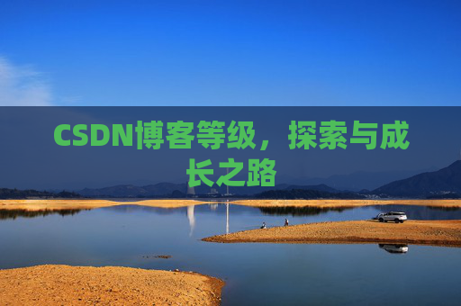 CSDN博客等级，探索与成长之路